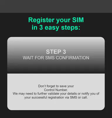 Step 3: Wait for confirmation